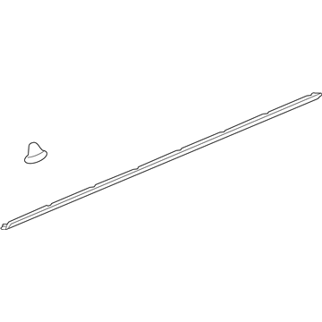 GMC 23221166 Rocker Molding