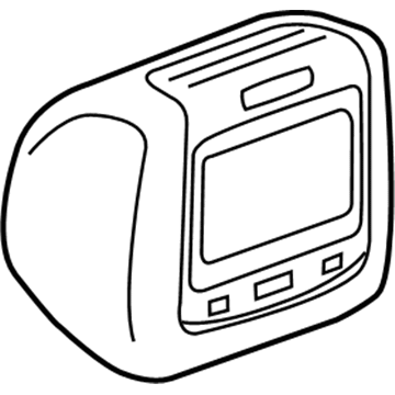 Cadillac 22840151 DVD Unit