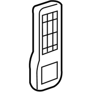 Cadillac 22863877 Remote Control