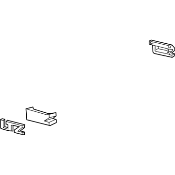 GM 22903650 Nameplate, Front