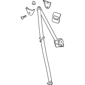 Cadillac Seat Belt - 19303009