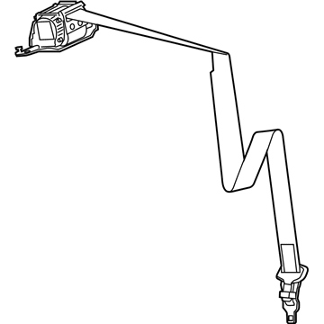 Cadillac Seat Belt - 19302999