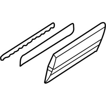 Chevy Express 2500 Door Moldings - 15072435