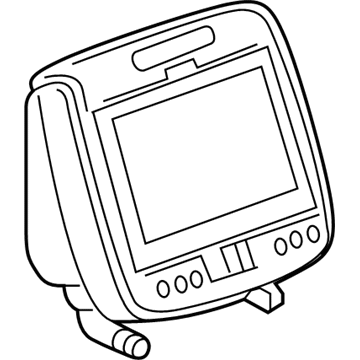 Cadillac 23188740 DVD Unit