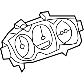 Buick Instrument Cluster - 25938725