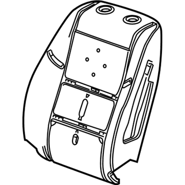 2018 Chevy Impala Seat Cushion Pad - 22810685