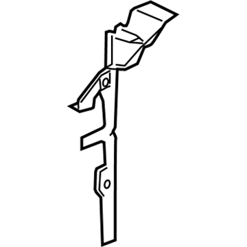 GM 15928256 Side Baffle, Passenger Side