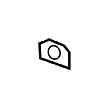 Cadillac 11548673 Lower Baffle Nut