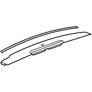 GMC 23224733 Upper Trim Panel
