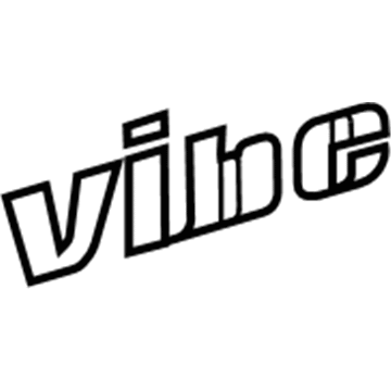 Pontiac Vibe Emblem - 88969817