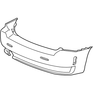 Chevy HHR Bumper - 25858226