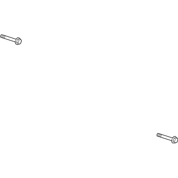 Cadillac 11588747 Tensioner Bolt