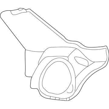 GM 10314810 Trim Panel, Rear Driver Side GM 10314810 Trim Panel, Rear Driver Side