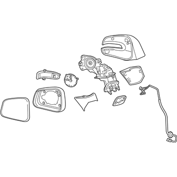 Buick Side View Mirrors - 42759091