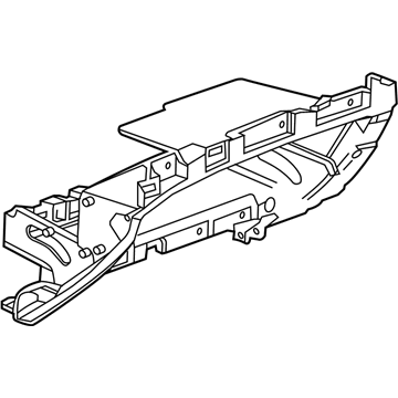 Cadillac 22875654 Glove Box Frame