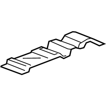 2012 Chevy Express 2500 Exhaust Heat Shield - 15248169