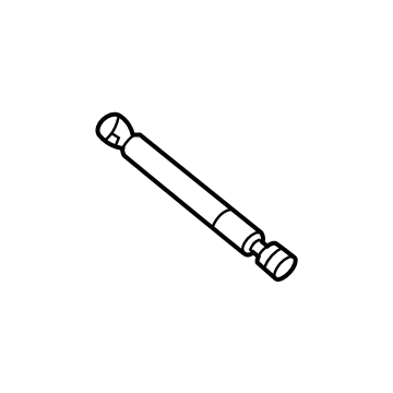 Chevy Corvette Trunk Lid Lift Support - 23429038