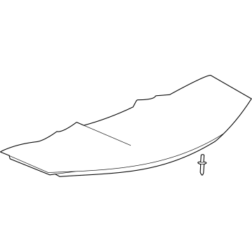 GM 85160312 Trunk Lid, Rear GM 85160312 Trunk Lid, Rear