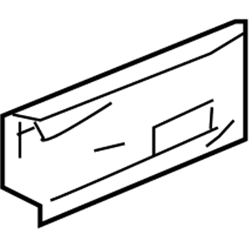 GM 94523051 Rocker Reinforcement Ext