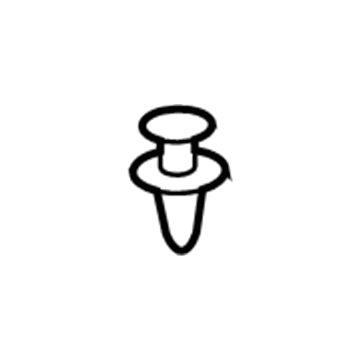 Buick 11569700 Rear Sill Plate Clip