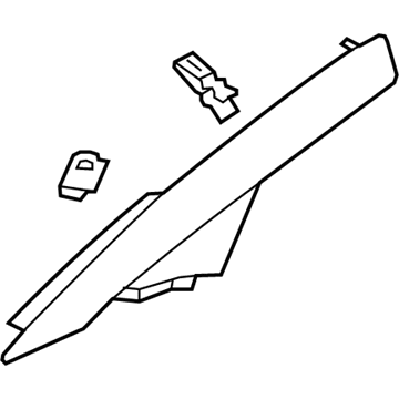 Buick 22899445 Windshield Pillar Trim