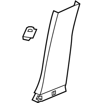 Buick 22914804 Lower Center Pillar Trim