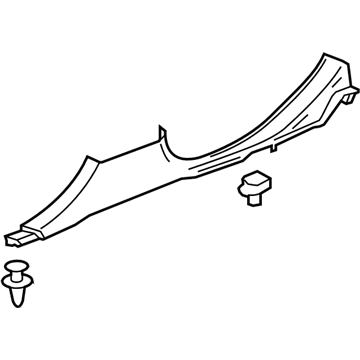 Buick 23304109 Rear Sill Plate