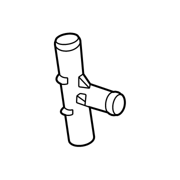 Chevy 55502525 Inlet Hose T-Connector