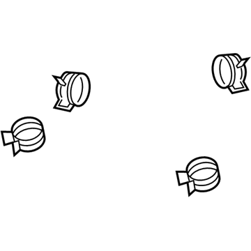 Chevy 90572594 Outlet Hose Clamp