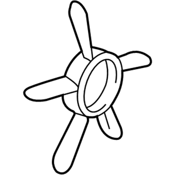 GMC P3500 A/C Condenser Fan - 15547033