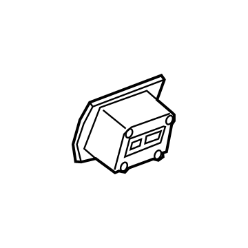 GMC 84944455 Mirror Assembly Gasket