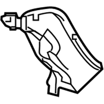 Cadillac 23275395 Tail Lamp Pocket