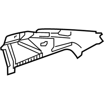 Cadillac 23294377 Upper Panel