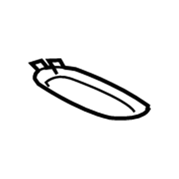 Buick 88935736 Overhead Lamp Lens