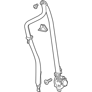 2017 Cadillac XT5 Seat Belt - 84416416