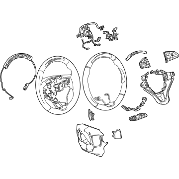 Cadillac Escalade Steering Wheel - 84978465