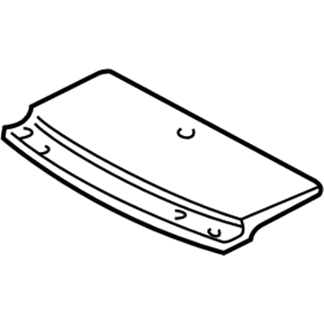 2000 Chevy Corvette Exhaust Heat Shield - 10295396