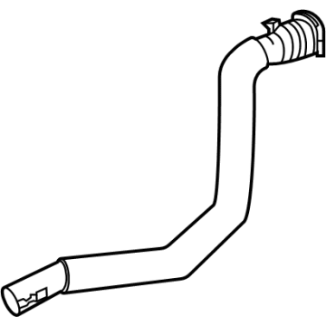 Buick 42747421 Outlet Hose