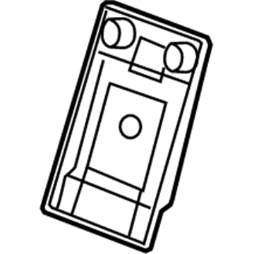 Pontiac 92197808 Seat Back Panel