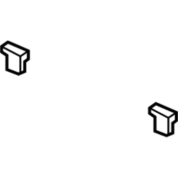 Pontiac 24437789 Seat Cushion Pad Retainer