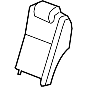Pontiac 92207932 Seat Back Cover