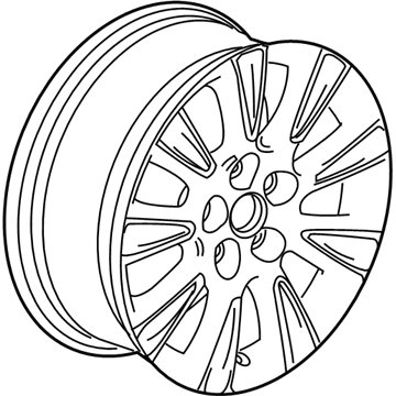 Buick LaCrosse Spare Wheel - 9598756
