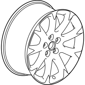 Buick LaCrosse Spare Wheel - 9598682