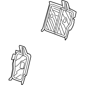 Hummer 15208535 Seat Back Frame