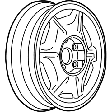 Buick Century Spare Wheel - 9593576