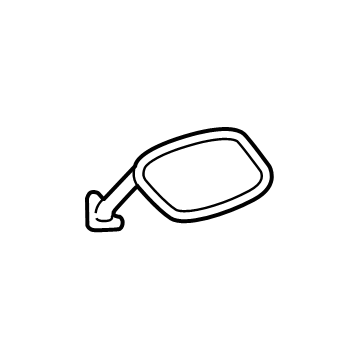 Cadillac 84543369 Upper Quarter Trim Cap