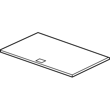 GM 23470014 Lid, Titanium, Rear