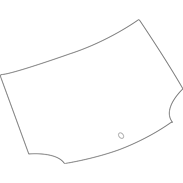 GM 84225026 Lift Gate Glass, Rear