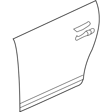 GM 15901336 Outer Panel, Passenger Side