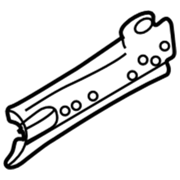 Buick 12456714 Seat Adjuster Reinforcement